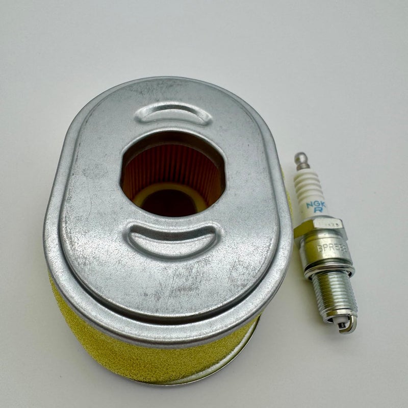KINDZA Genuine Air Filter 17210-ZE0-505 w Genuine Spark Plug 98079-55846 for Honda Engines GX110, GX120 - Image 3